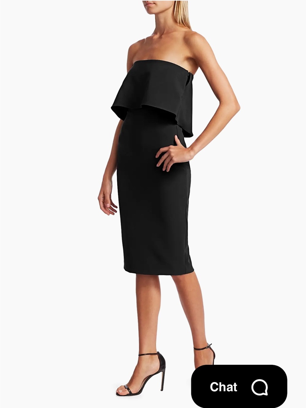 Likely Driggs Strapless Cocktail dress new with tag in black